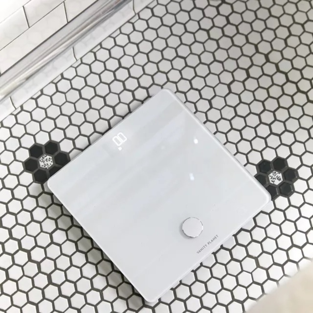 Vanity planet White Digital Bathroom Scale